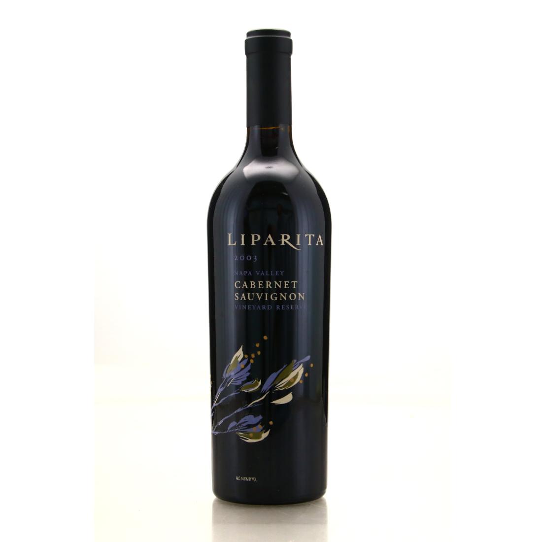 Image for Liparita Vineyard Reserve Cabernet Sauvignon 2003 Napa Valley