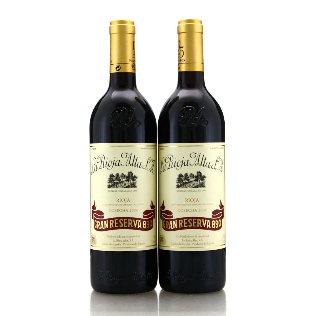 Image for La Rioja Alta 890 2004 x 2
