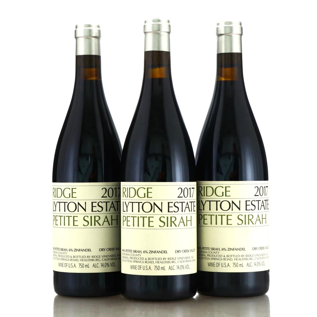 Image for Ridge Lytton Estate Petite Sirah 2017 Dry Creek Valley