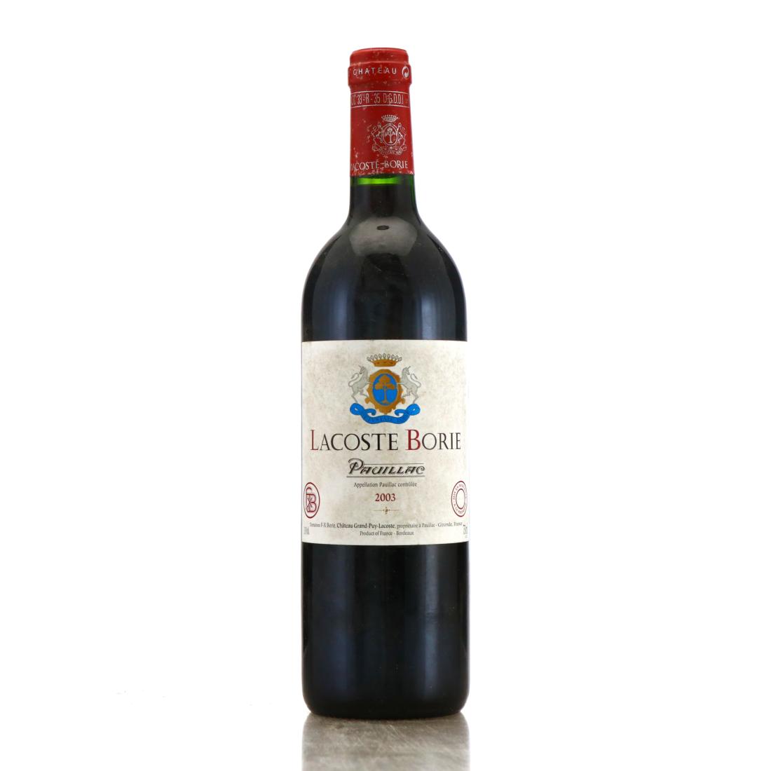 Château Lacoste Borie 2003