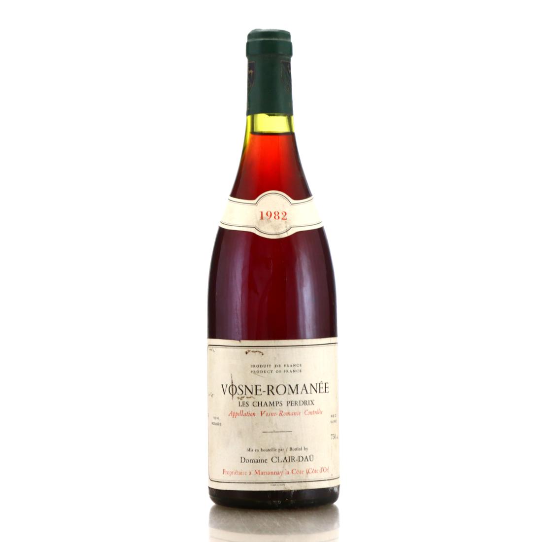 Image for Domaine Clair-Dau Les Champs Perdrix 1982 Vosne-Romanée