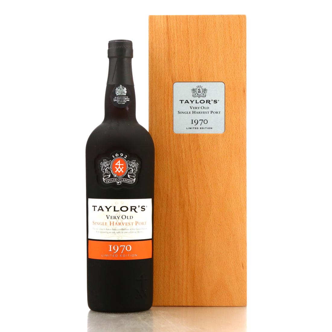 Image for Taylor's Limited Edition Very Old 1970 Single Harvest Tawny Port