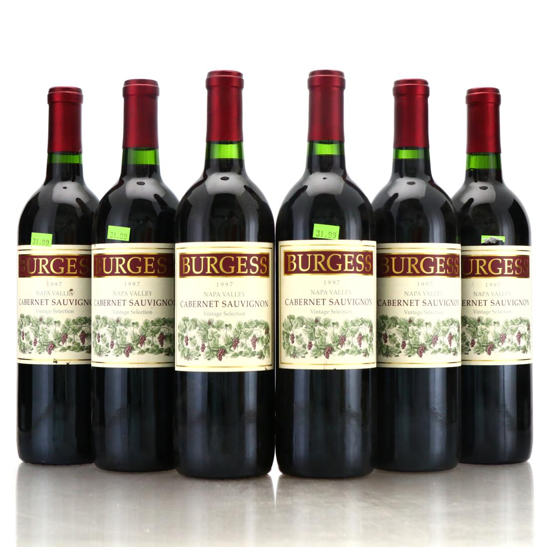 Image for Burgess Vintage Selection Cabernet Sauvignon 1997 Napa Valley