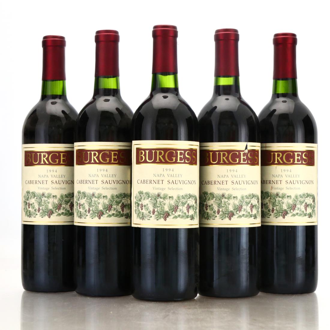 Image for Burgess Vintage Selection Cabernet Sauvignon 1994 Napa Valley