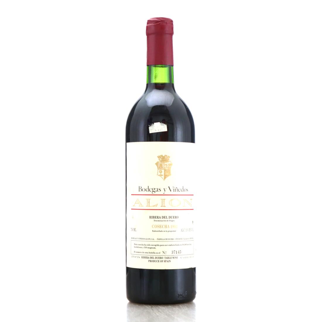 Image for Bodegas y Vinedos Alion 1992 Ribera Del Duero Reserva