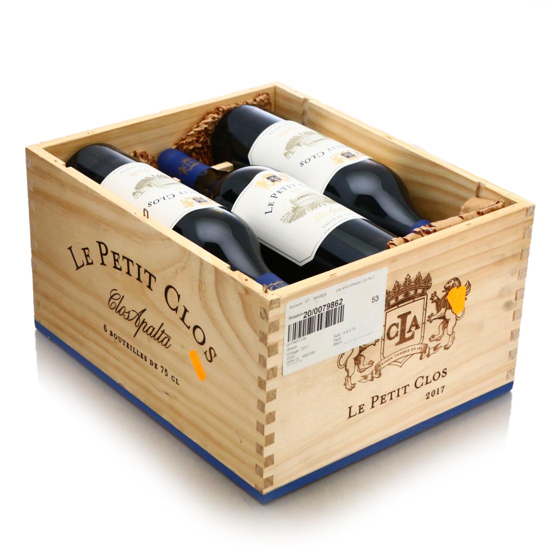Image for Clos Apalta Le Petit Clos 2017 Colchagua
