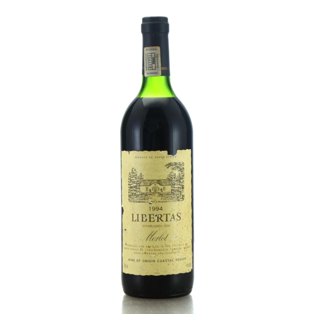 Image for Libertas Merlot 1994 Coastal Region