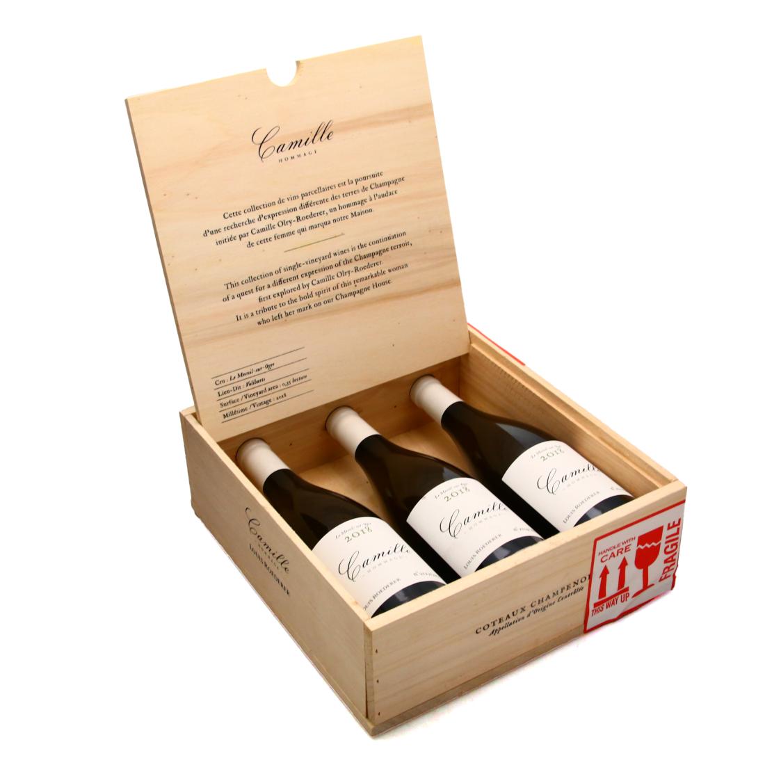 Image for Louis Roederer Hommage à Camille Chardonnay 2018 Coteaux Champenois