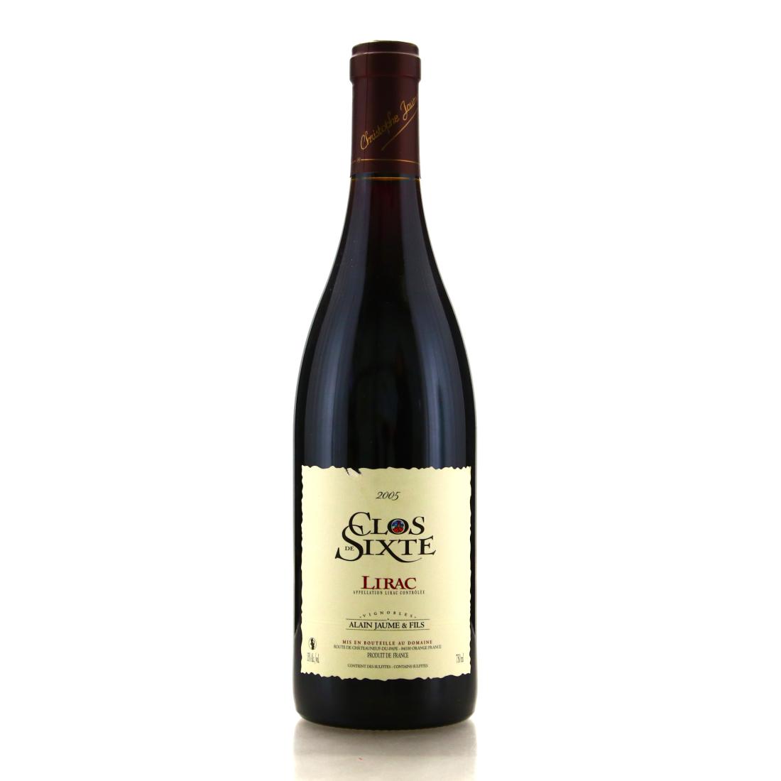Image for Alain Jaume Clos de Sixte 2005 Lirac
