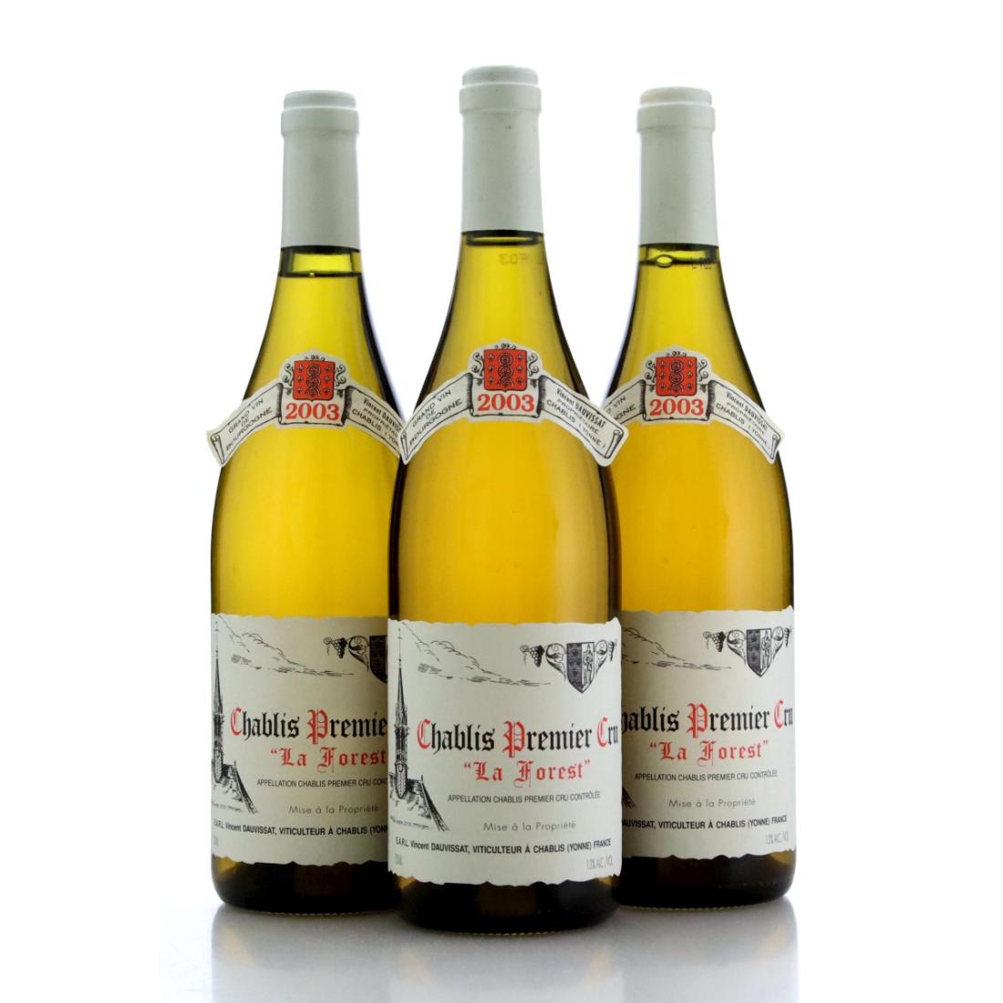 Image for Vincent Dauvissat La Forest 2003 x 3