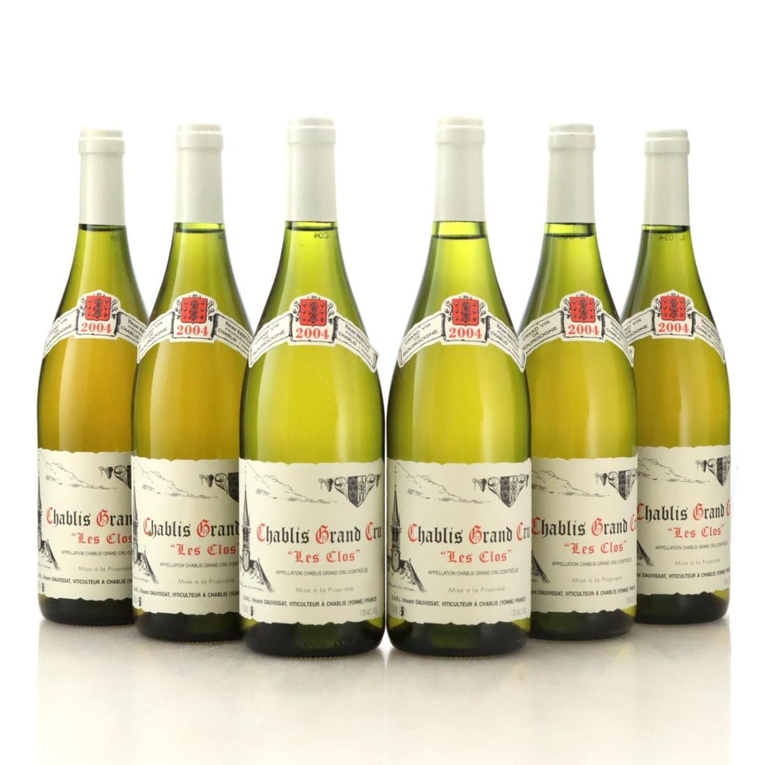 Image for Vincent Dauvissat Les Clos 2004 x 6