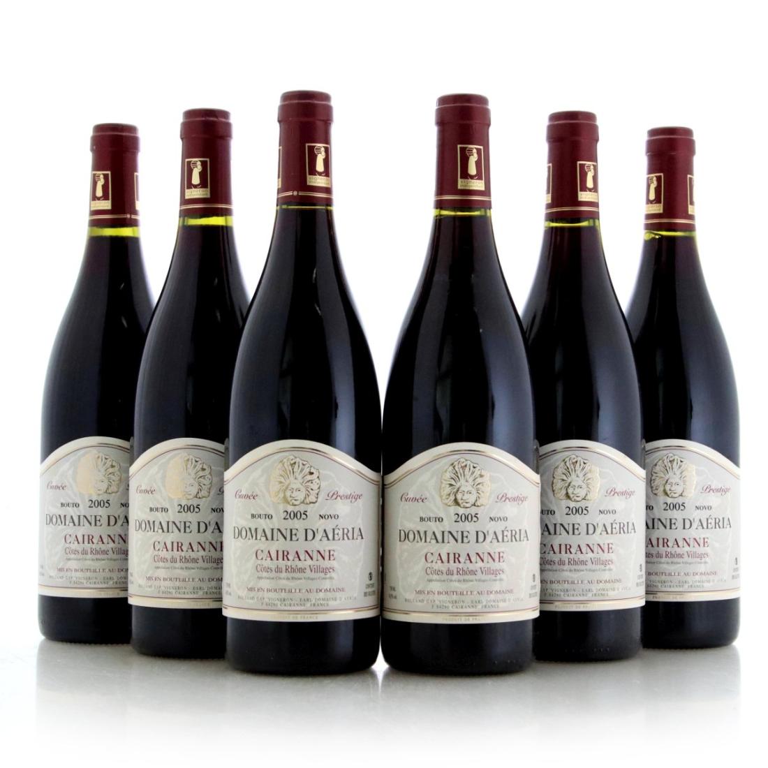 Image for Domaine d'Aéria Cuvée Prestige 2005 Cairanne x 6