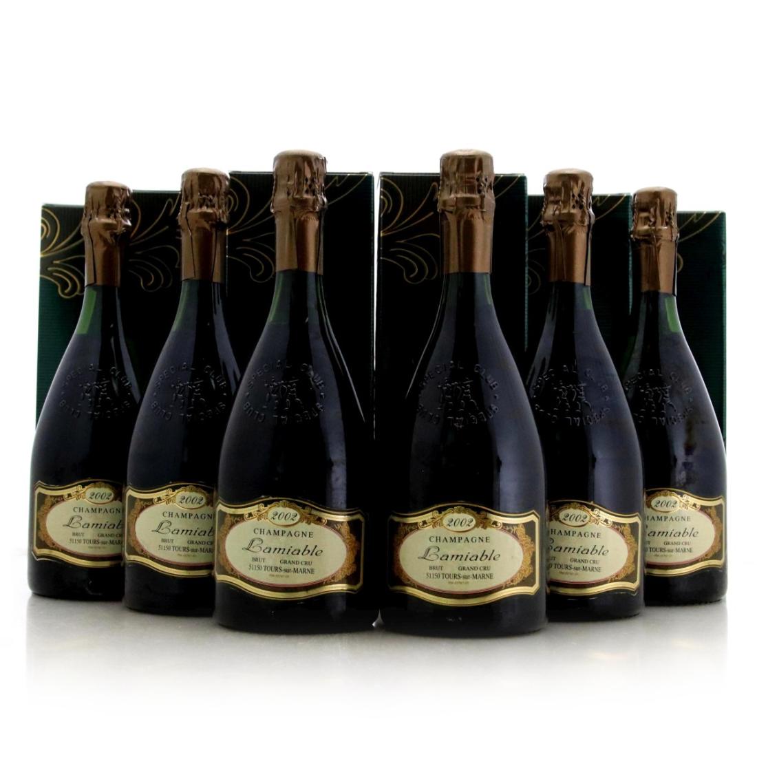 Image for Lamiable Special Club 2002 Vintage Champagne x 6