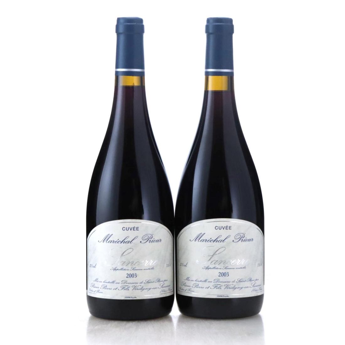 Image for Domaine Pierre Prieur & Fils Cuvée Maréchal Prieur 2003 Rouge x 2