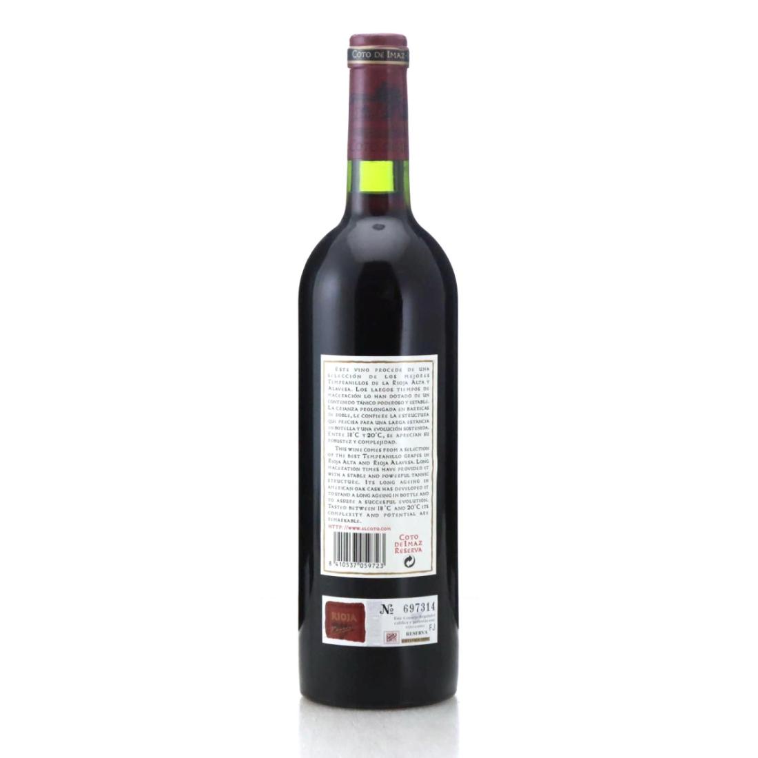 Image for Coto De Imaz 1994 Rioja Reserva