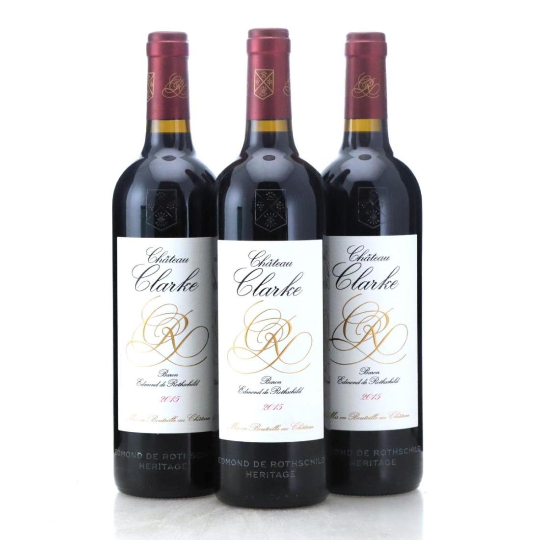 Image for Château Clarke 2015 Listrac-Médoc x 3