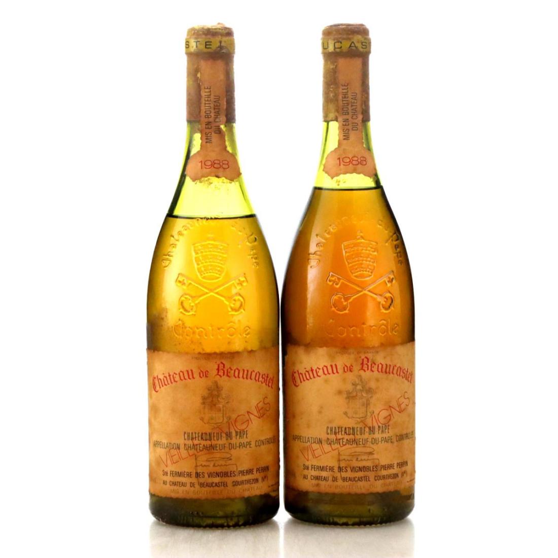 Image for Château de Beaucastel Vielles Vignes 1988 x 2