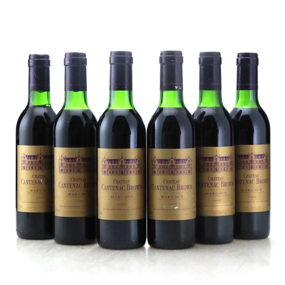 Image for Château Cantenac Brown 1989 x 6 / Half Bottle