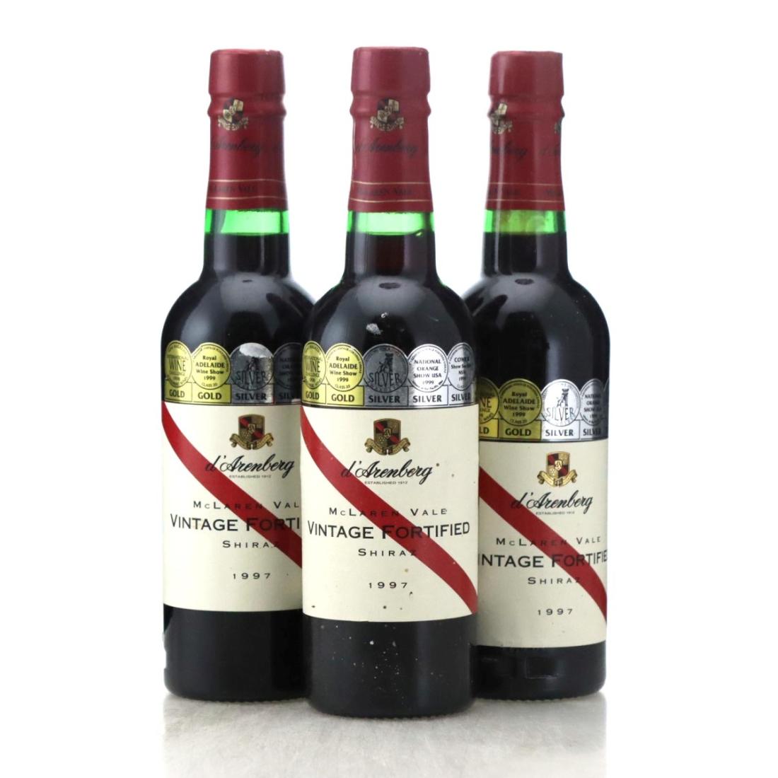Image for d'Arenberg Fortified Shiraz 1997 x 3 / half-bottle
