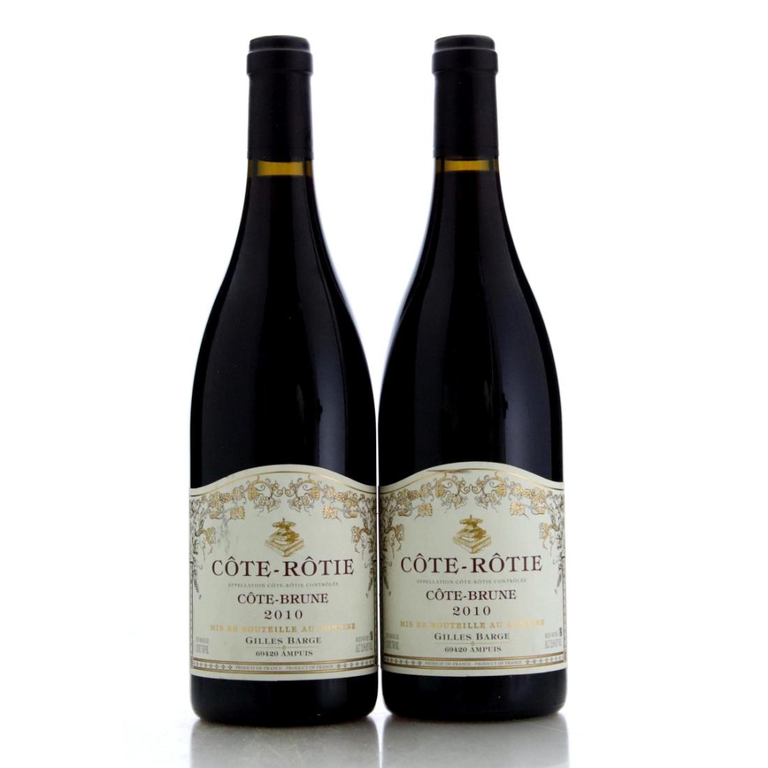 Image for Domaine Gilles Barge Côte Brune 2010 x 2