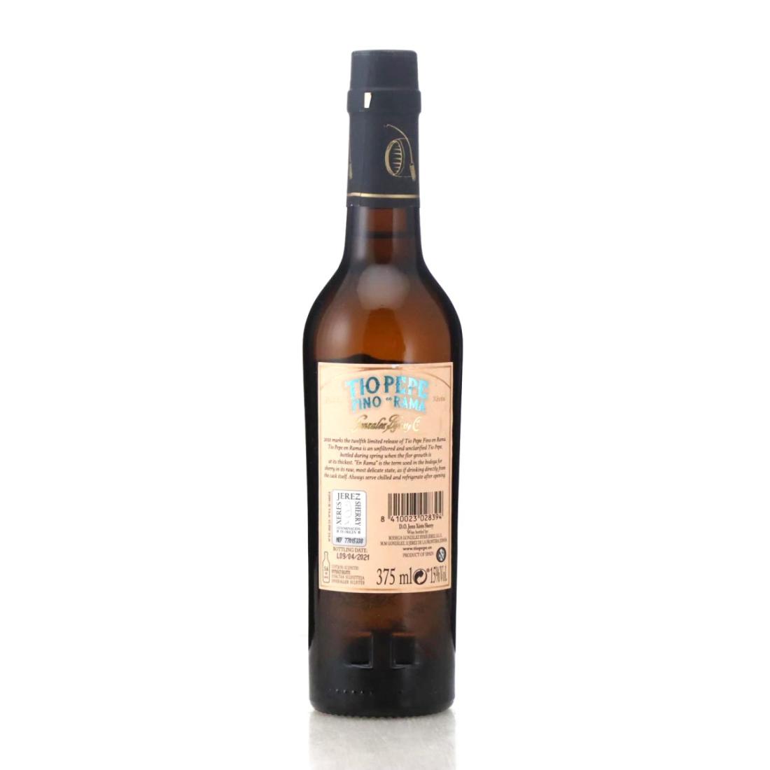 Image for Gonzalez Byass Tio Pepe Fino Rama Sherry - bottled 2021 / half-bottle