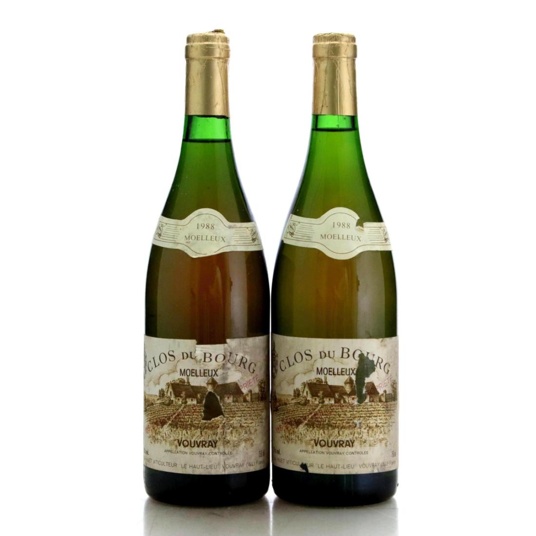 Image for Domaine Huet Le Haut-Lieu Moelleux 1988 x 2