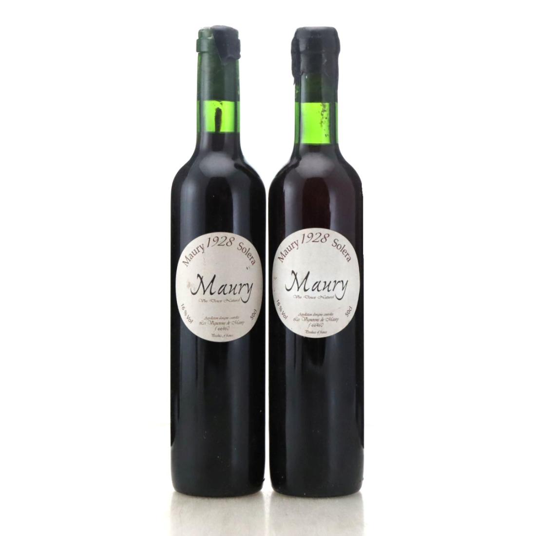 Image for Les Vignerons de Maury Solera 1928 x 2 / half-liter