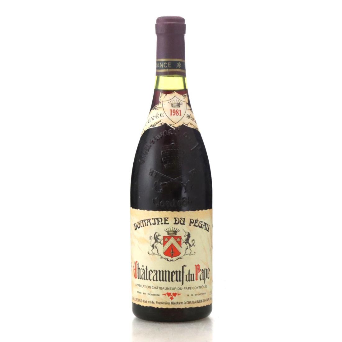 Image for Domaine du Pégau Cuvée Reservée 1981