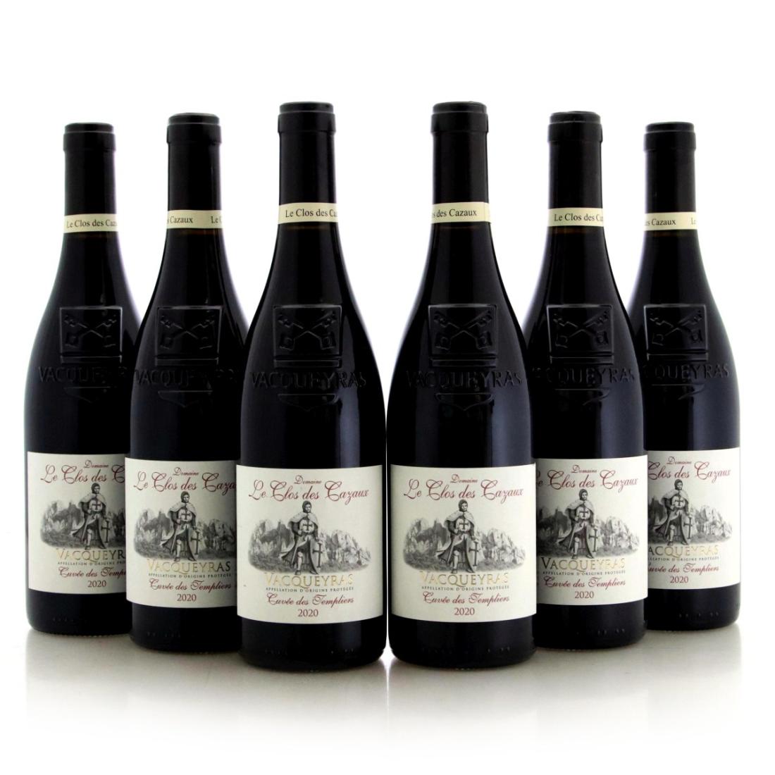 Image for Domaine le Clos des Cazaux Cuvée des Templiers 2020 x 6