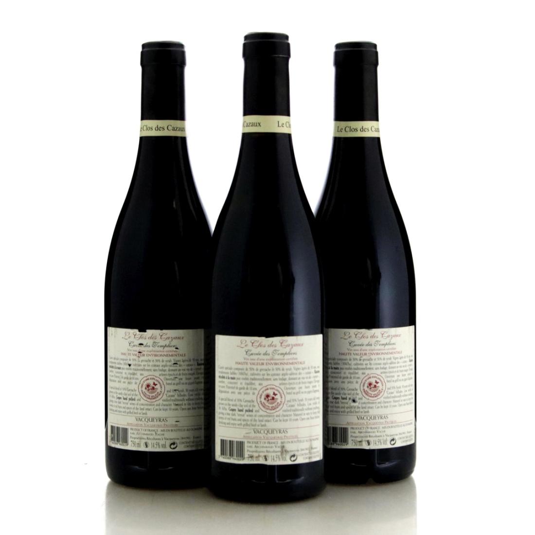 Image for Domaine le Clos des Cazaux Cuvée des Templiers 2019 x 3