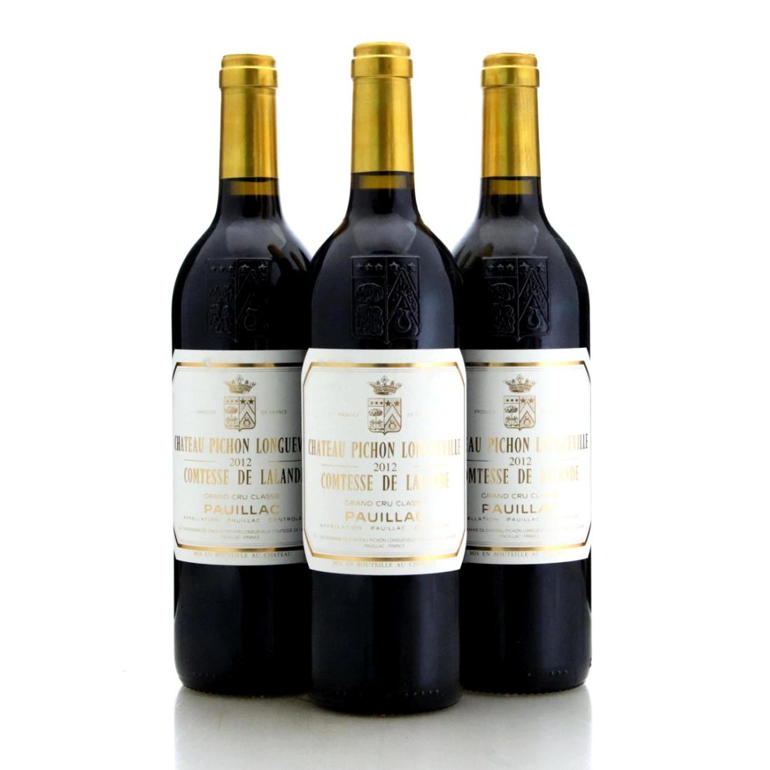 Image for Château Pichon‑Longueville Comtesse de Lalande Réserve 2012 x 3
