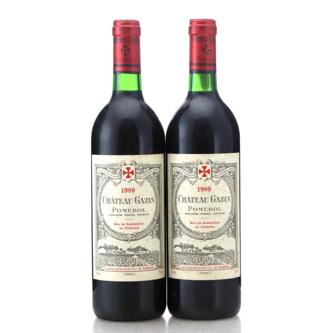 Image for Château Gazin 1989 x 2