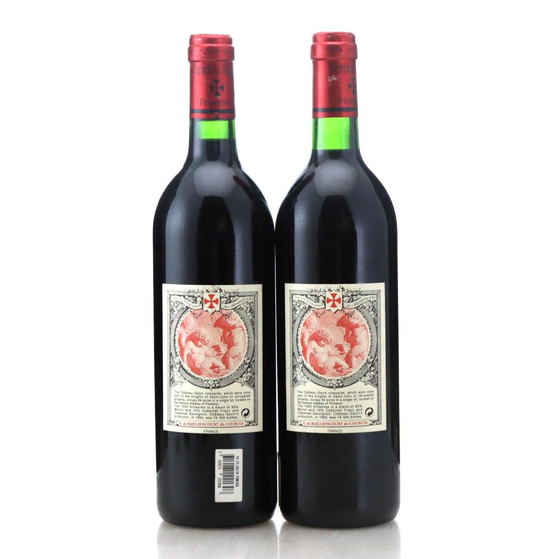 Château Gazin 1993 x 2