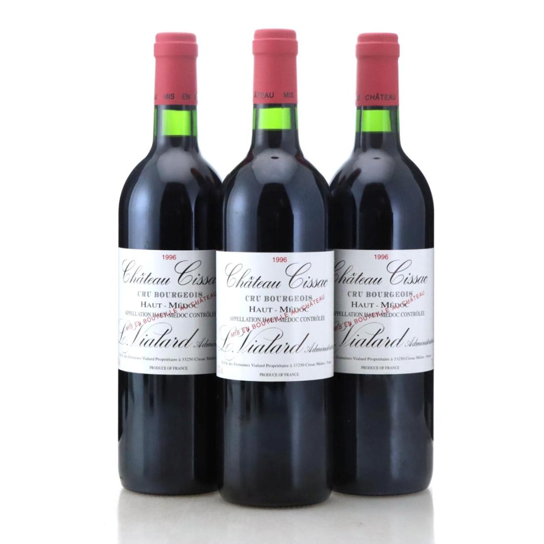 Image for Château Cissac 1996 x 3