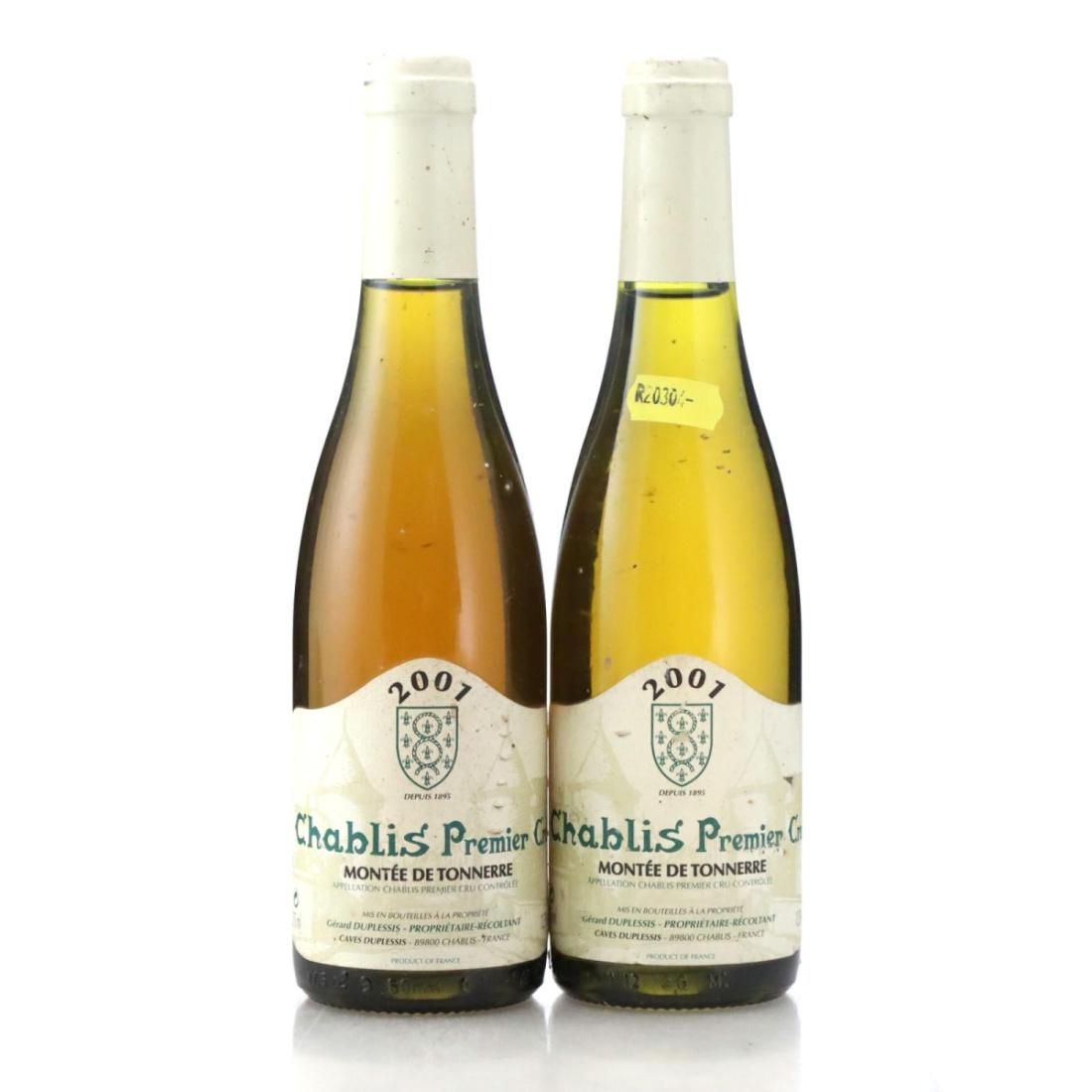 Image for Gerard Duplessis Montee De Tonnerre 2001 x 2 / Half Bottle