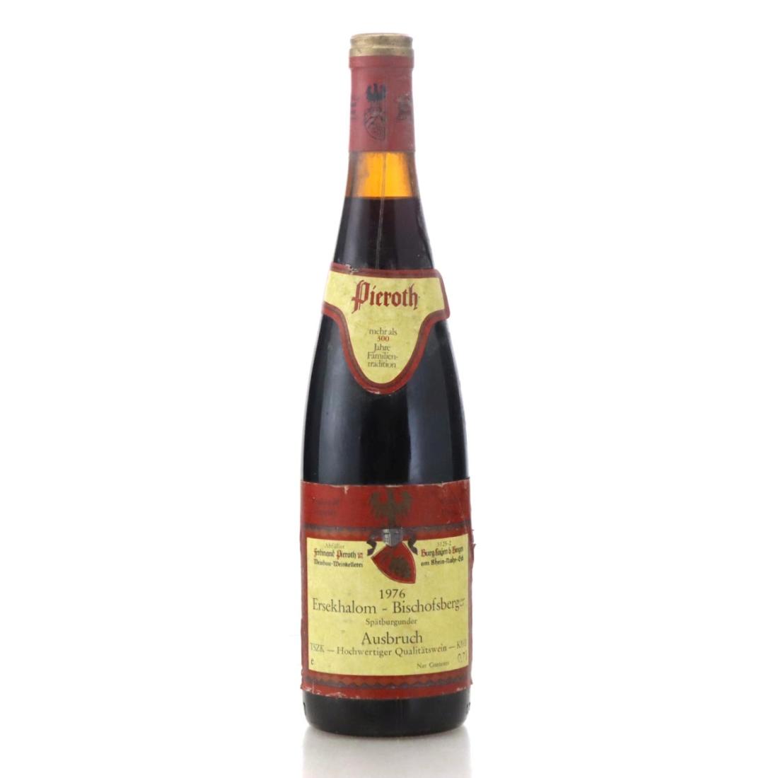 Image for Pieroth Ersekhalom Bischofsberger Spätburgunder Ausbruch 1976