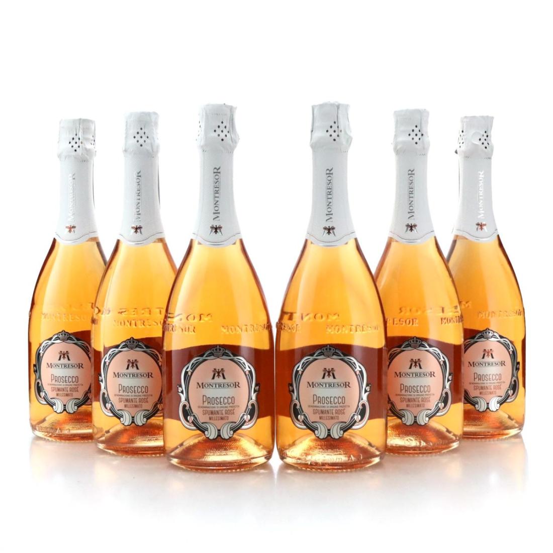 Image for Montresor Spumante Rose Millesimato Prosecco 2020 x 6