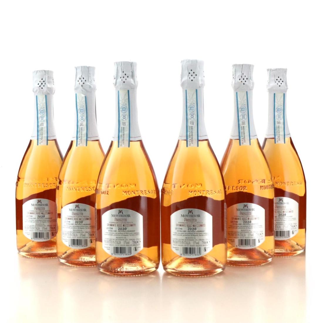Image for Montresor Spumante Rose Millesimato Prosecco 2020 x 6