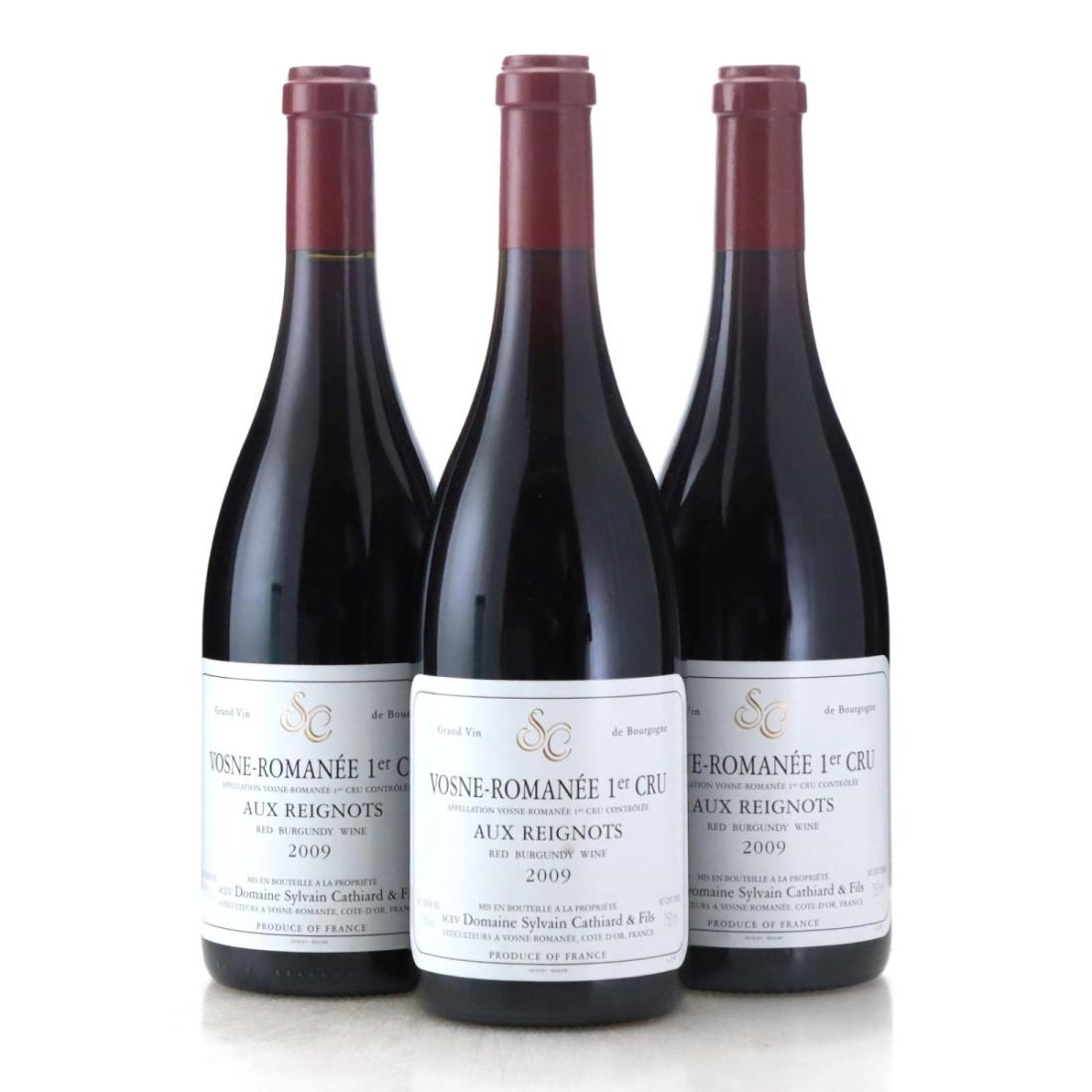 Image for Domaine Sylvain Cathiard Aux Reignots 2009 x 3