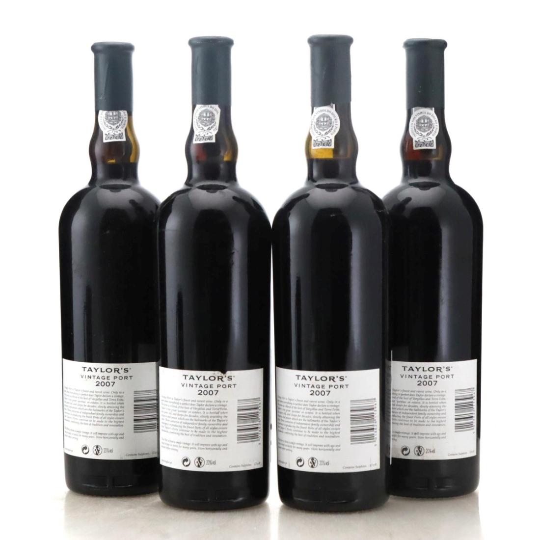 Image for Taylor's 2007 Vintage Port x 4