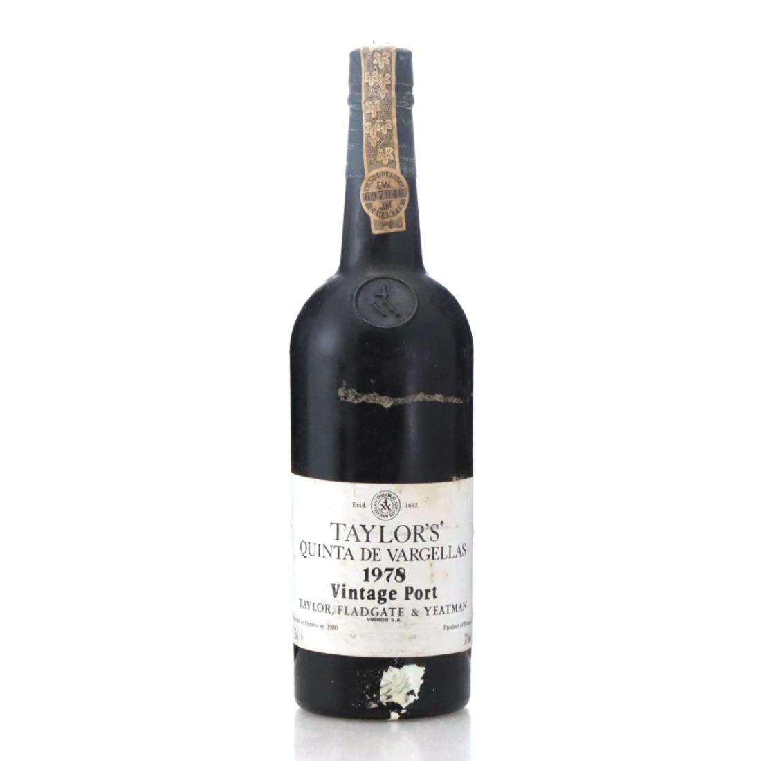 Image for Taylor's Quinta de Vargellas 1978 Vintage Port