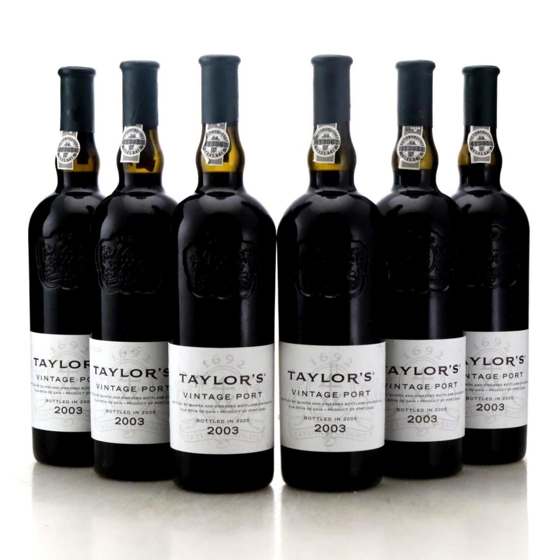 Image for Taylor's 2003 Vintage Port x 6