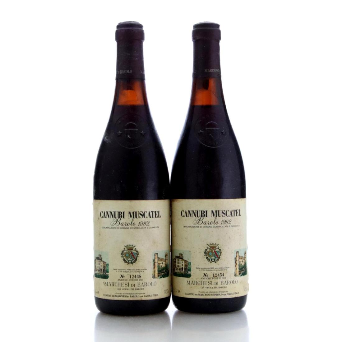 Image for Marchesi di Barolo Cannubi Muscatel 1982 x 2