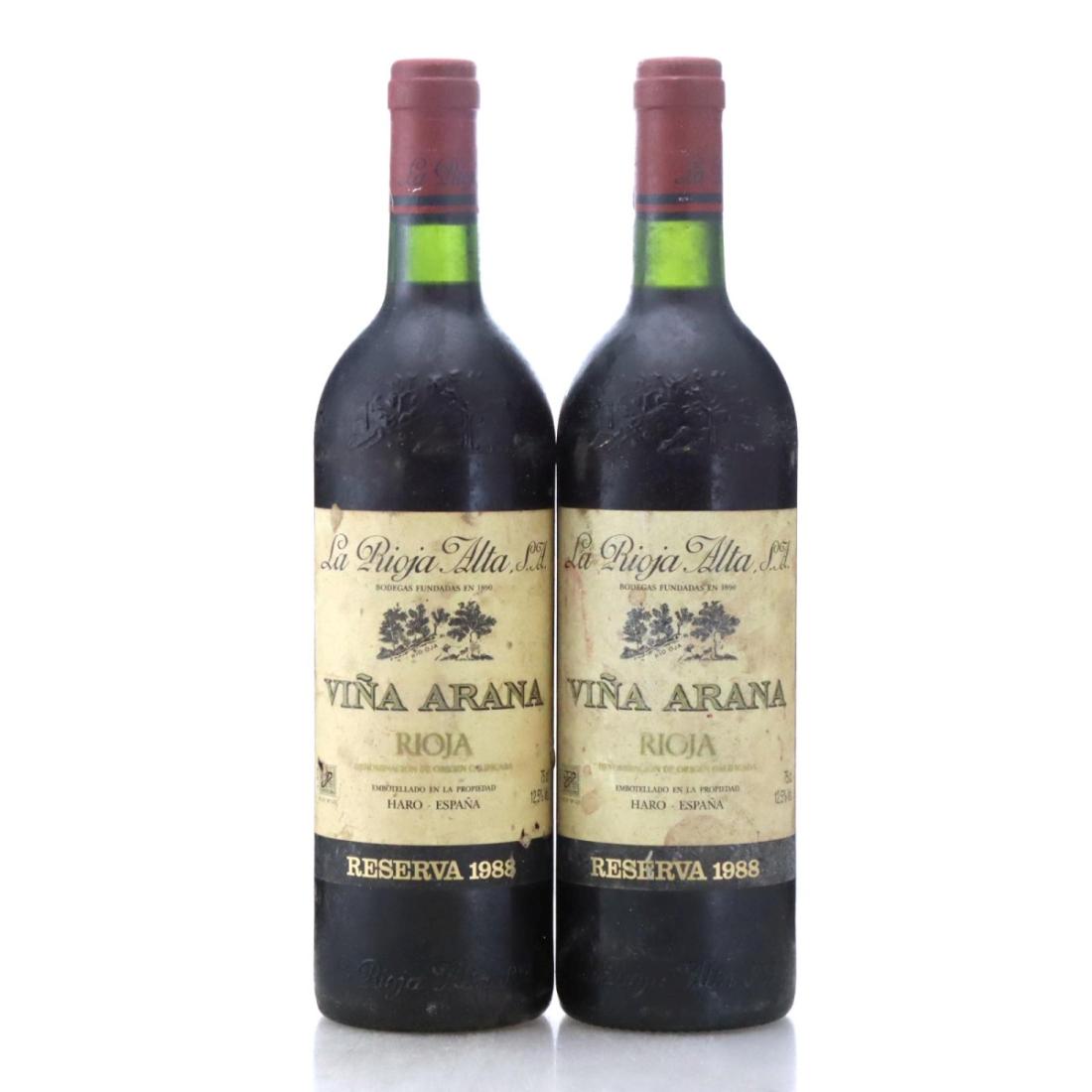Image for La Rioja Alta Viña Arana 1988 x 2
