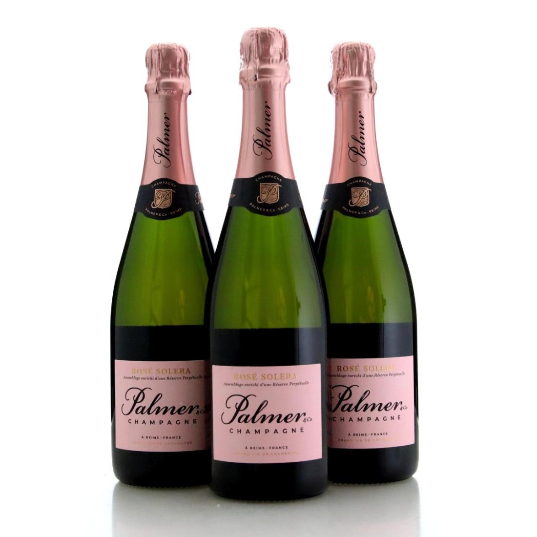 Image for Palmer & Co Brut Rosé Solera Champagne x 3