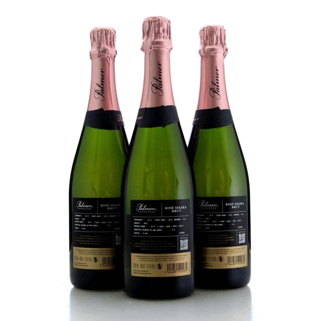 Image for Palmer & Co Brut Rosé Solera Champagne x 3