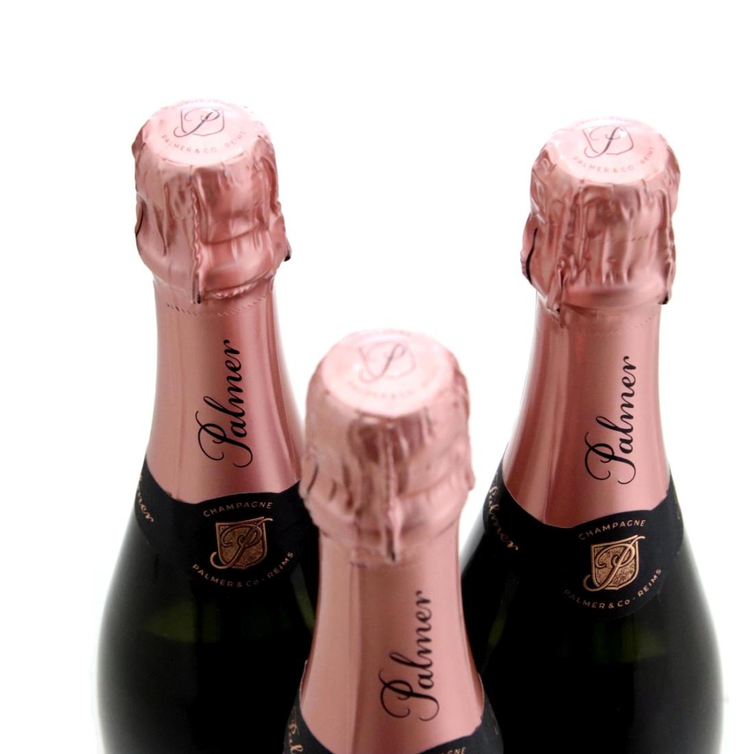 Image for Palmer & Co Brut Rosé Solera Champagne x 3