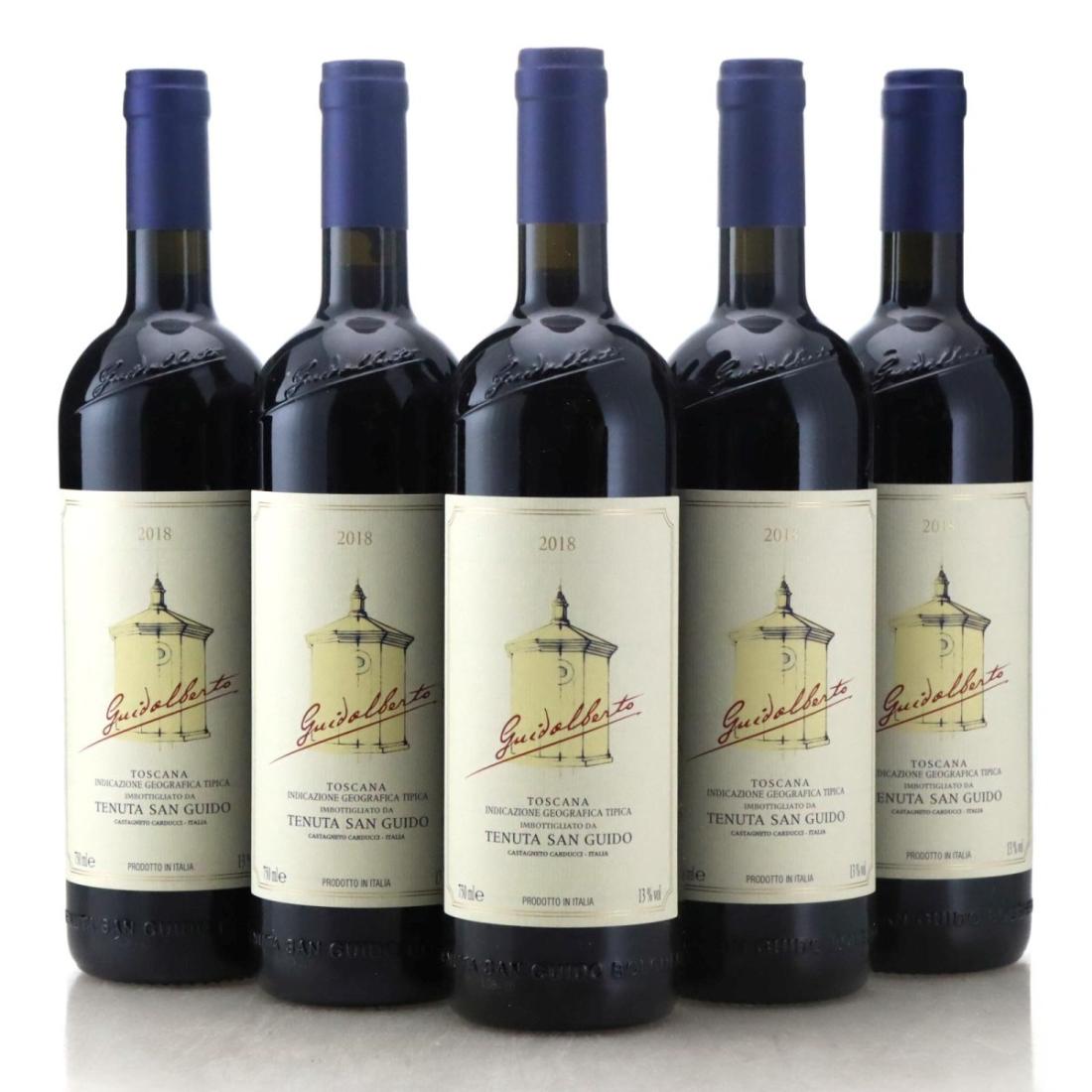 Image for Tenuta San Guido Guidalberto 2018 x 5