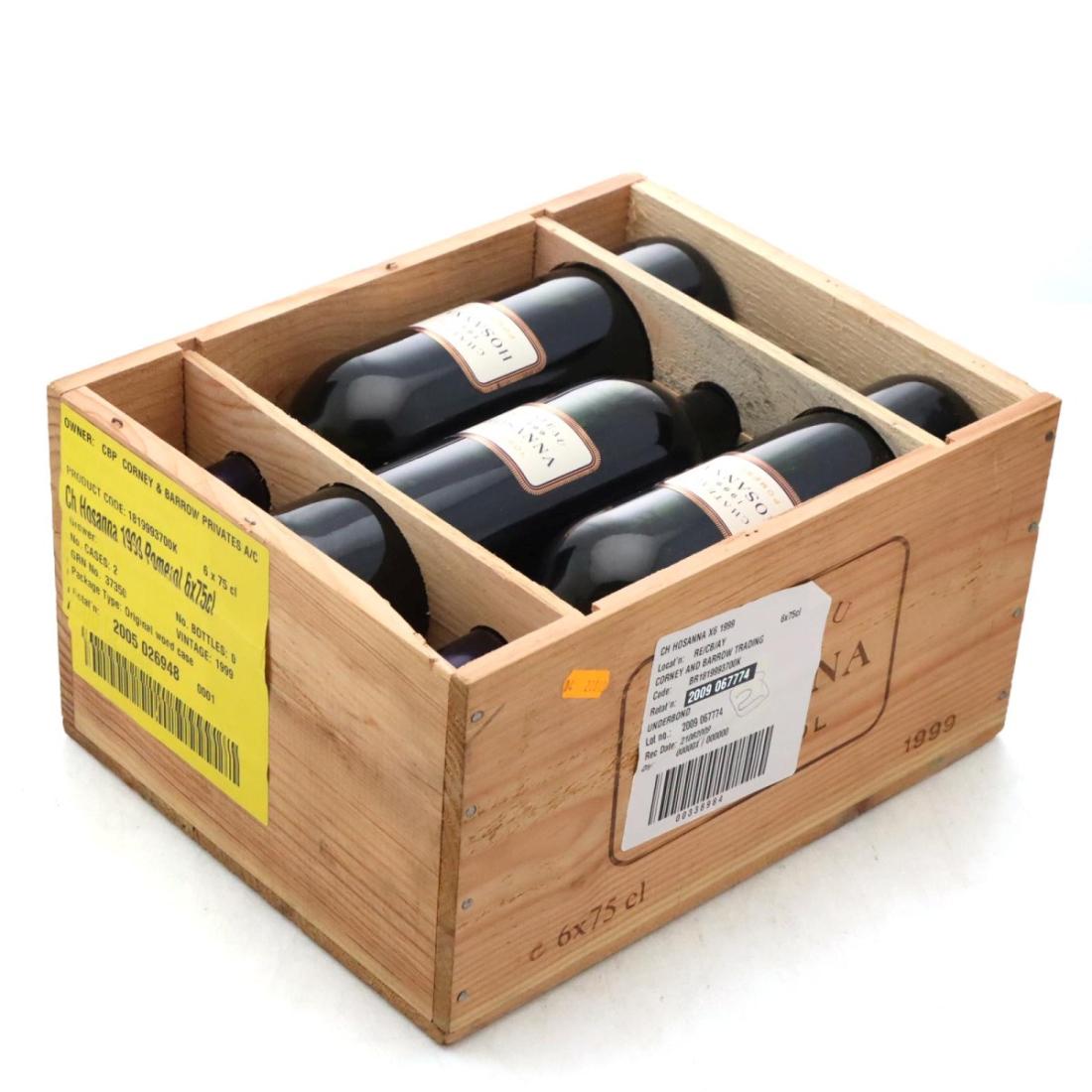 Image for Château​ Hosanna 1999 x 6