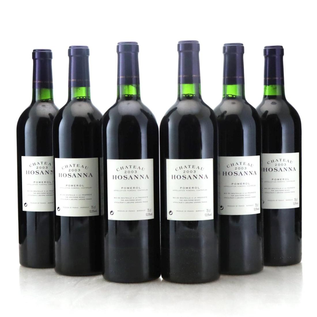 Image for Château​ Hosanna 2003 x 6